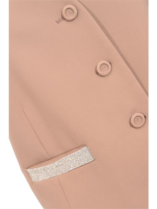 Gilet con dettagli gioiello D. Exterior | 629216MOCH